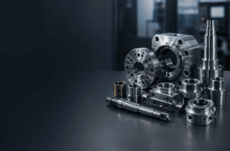 Custom CNC machined flanges, housings, shafts and bushings