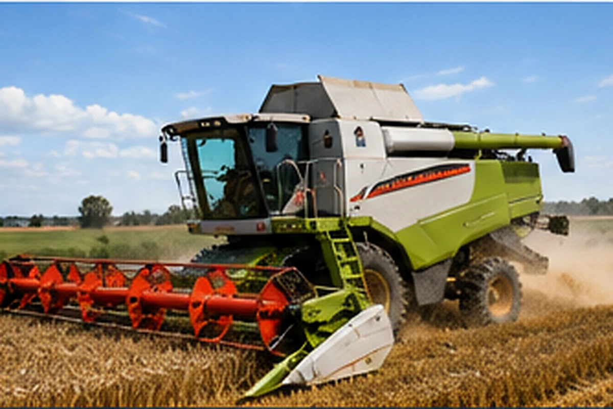 Agricultural machinery power transmission application