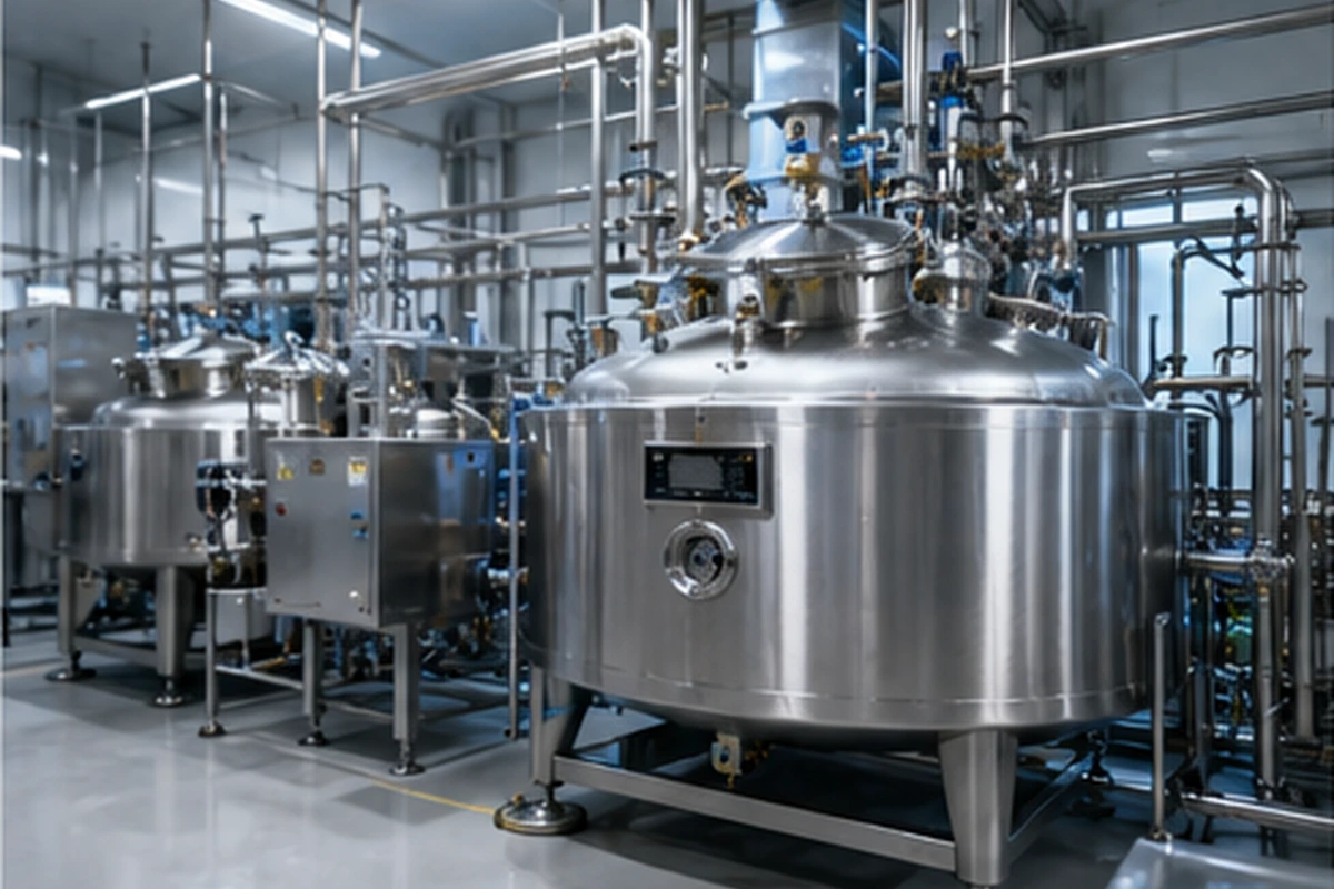 Food and pharmaceutical processing machinery application