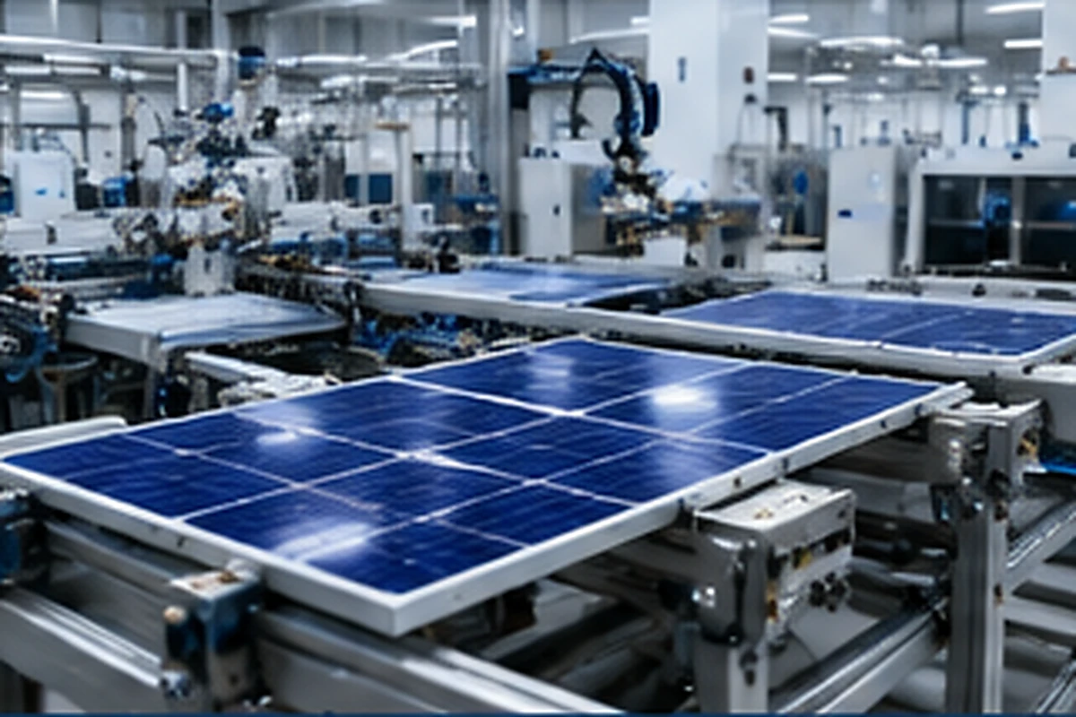 Renewable energy manufacturing equipment application