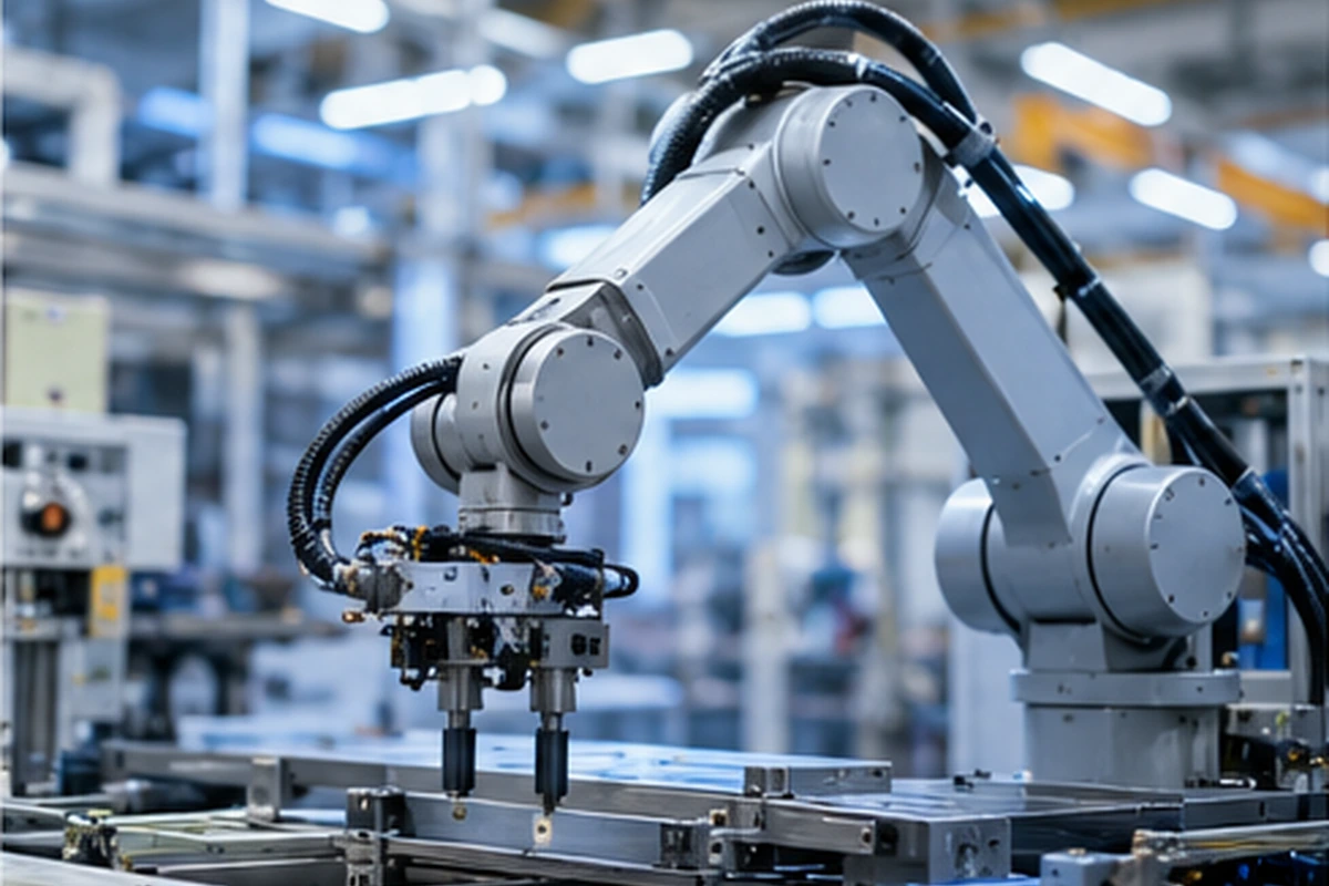 Industrial robot and gantry automation application