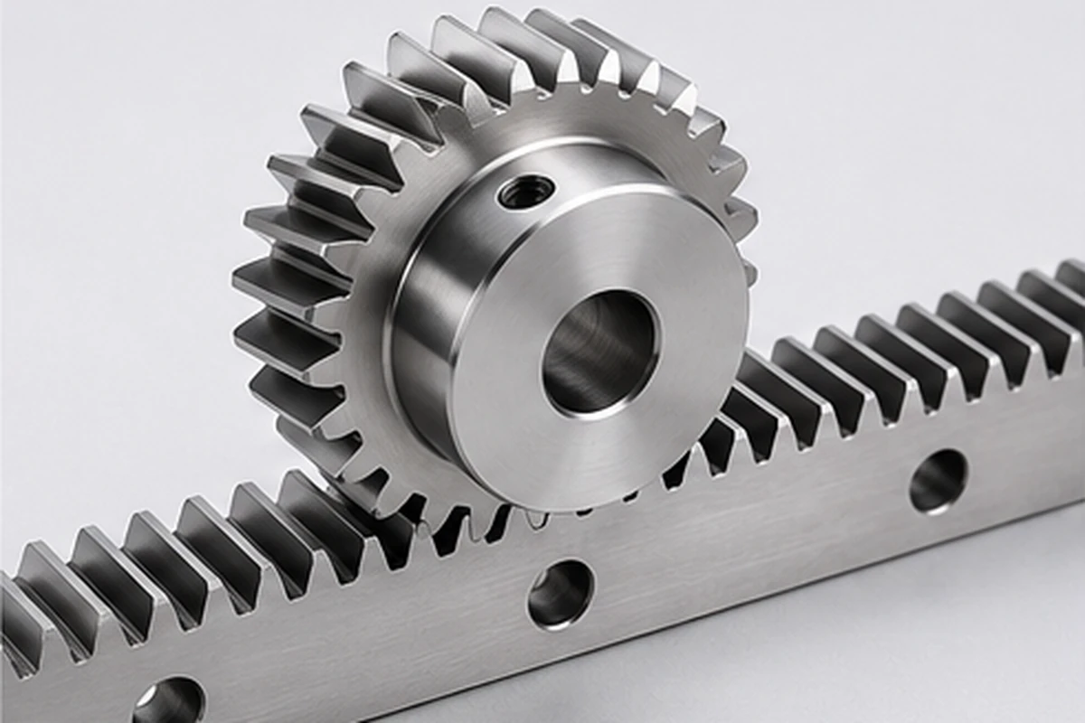 Gear and gear rack system