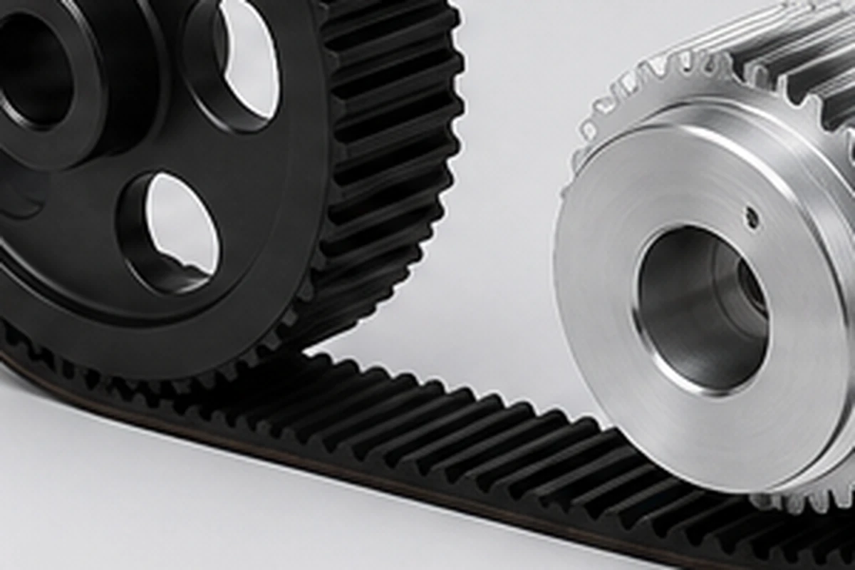 Timing belt and timing pulley drive system