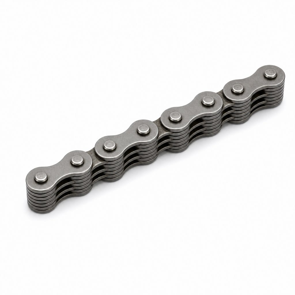 BL Leaf Chain BL series leaf chain with stacked link plates on pins for forklift mast lifting