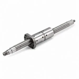 DFU preloaded double-nut ball screw with flanged ball nut pair
