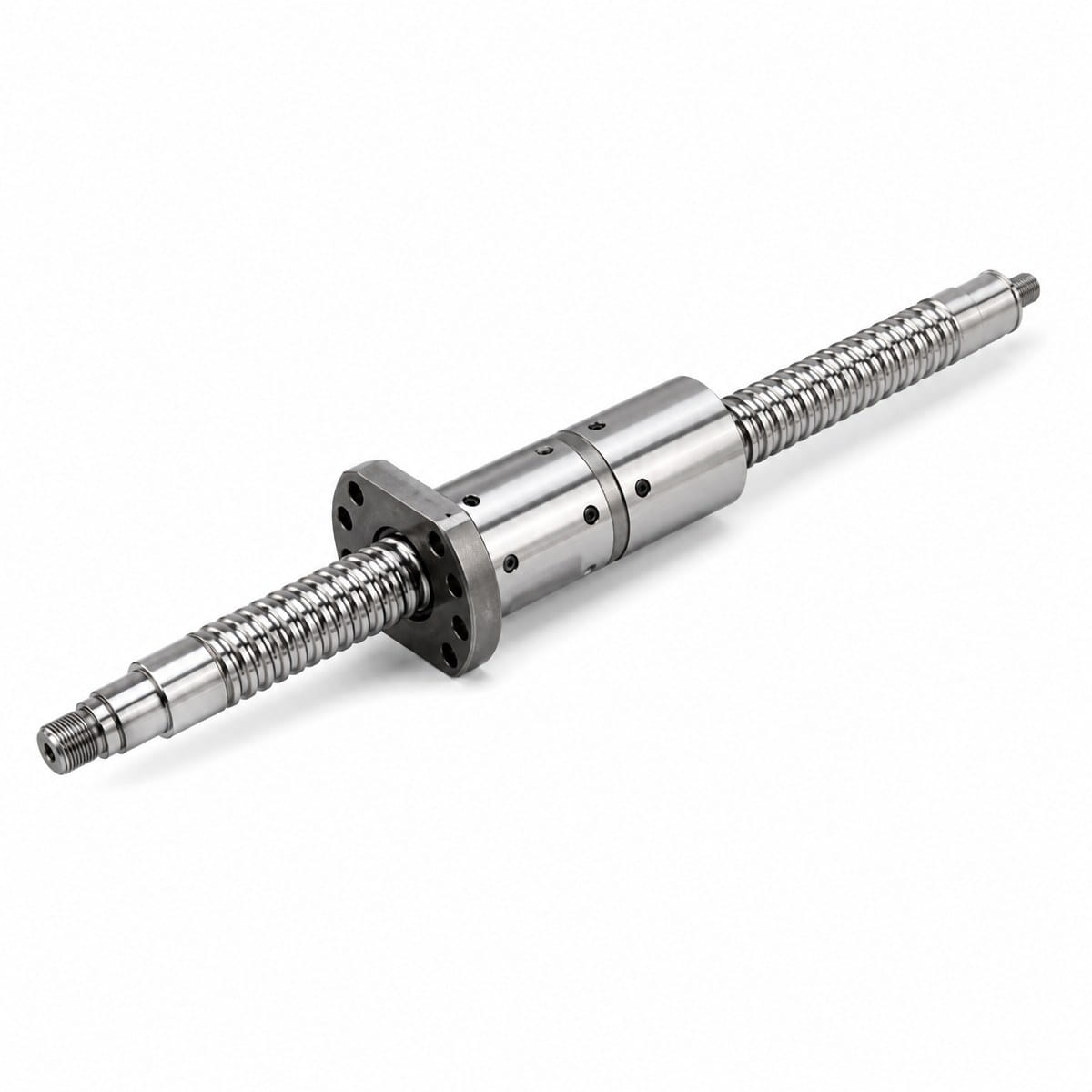 DFU Ball Screw DFU preloaded double-nut ball screw with flanged ball nut pair