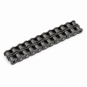 Duplex double-strand short pitch roller chain