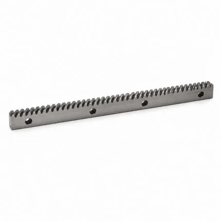 Helical gear rack for CNC router and engraving machines, milled C45 steel