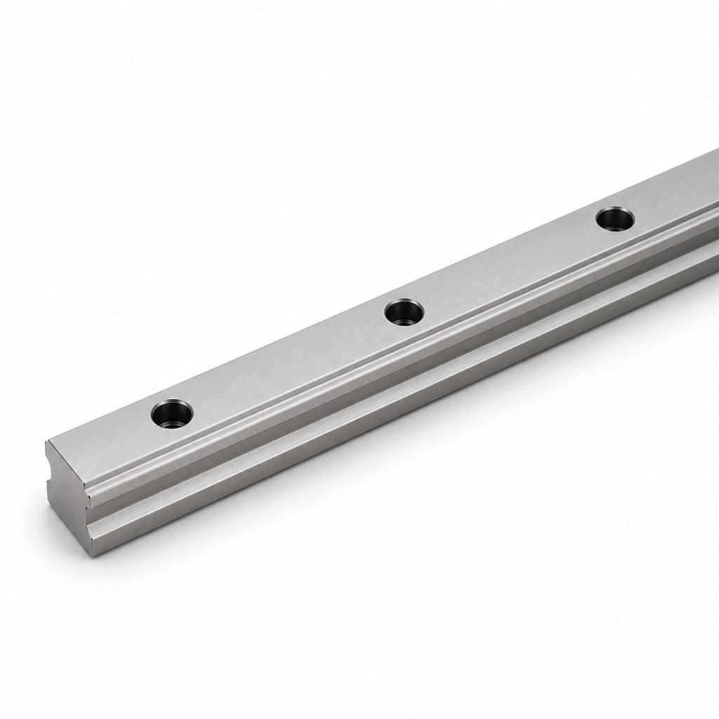 Linear Guide Rail Profile linear guide rail with counterbored mounting holes