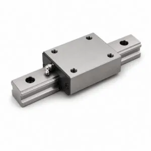 Square type linear guide carriage block on rail