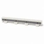 Nylon sliding gate gear rack with 4 mounting eyes