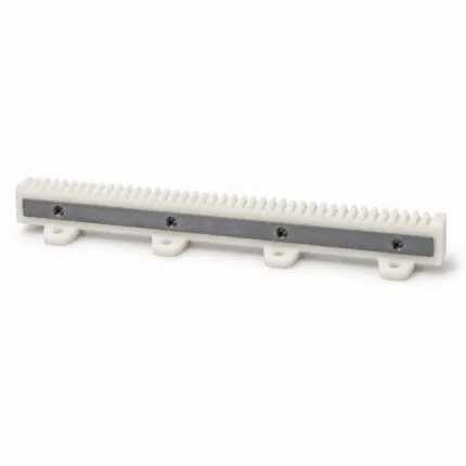 Nylon sliding gate gear rack with 4 mounting eyes