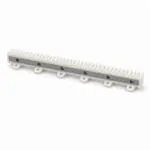 Nylon sliding gate gear rack with 6 mounting eyes