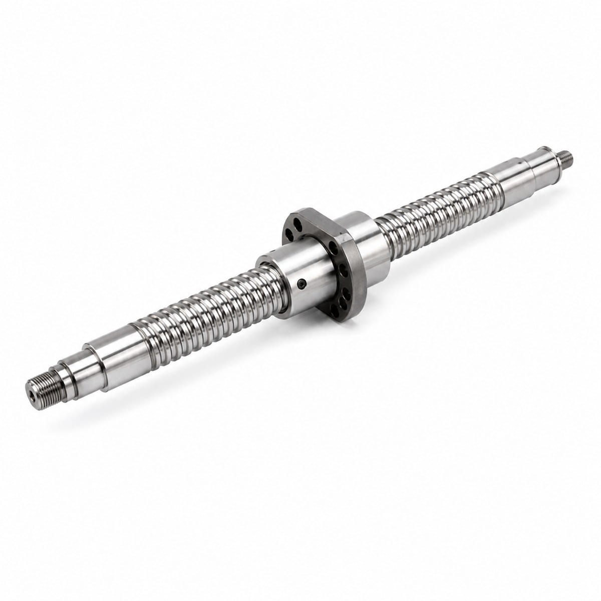 SFU Ball Screw SFU ball screw with single flanged ball nut on ground screw shaft