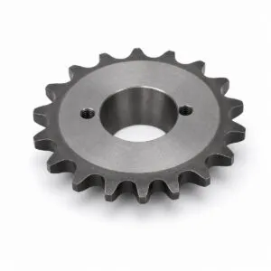 Simplex taper bore sprocket for taper lock bushing mounting