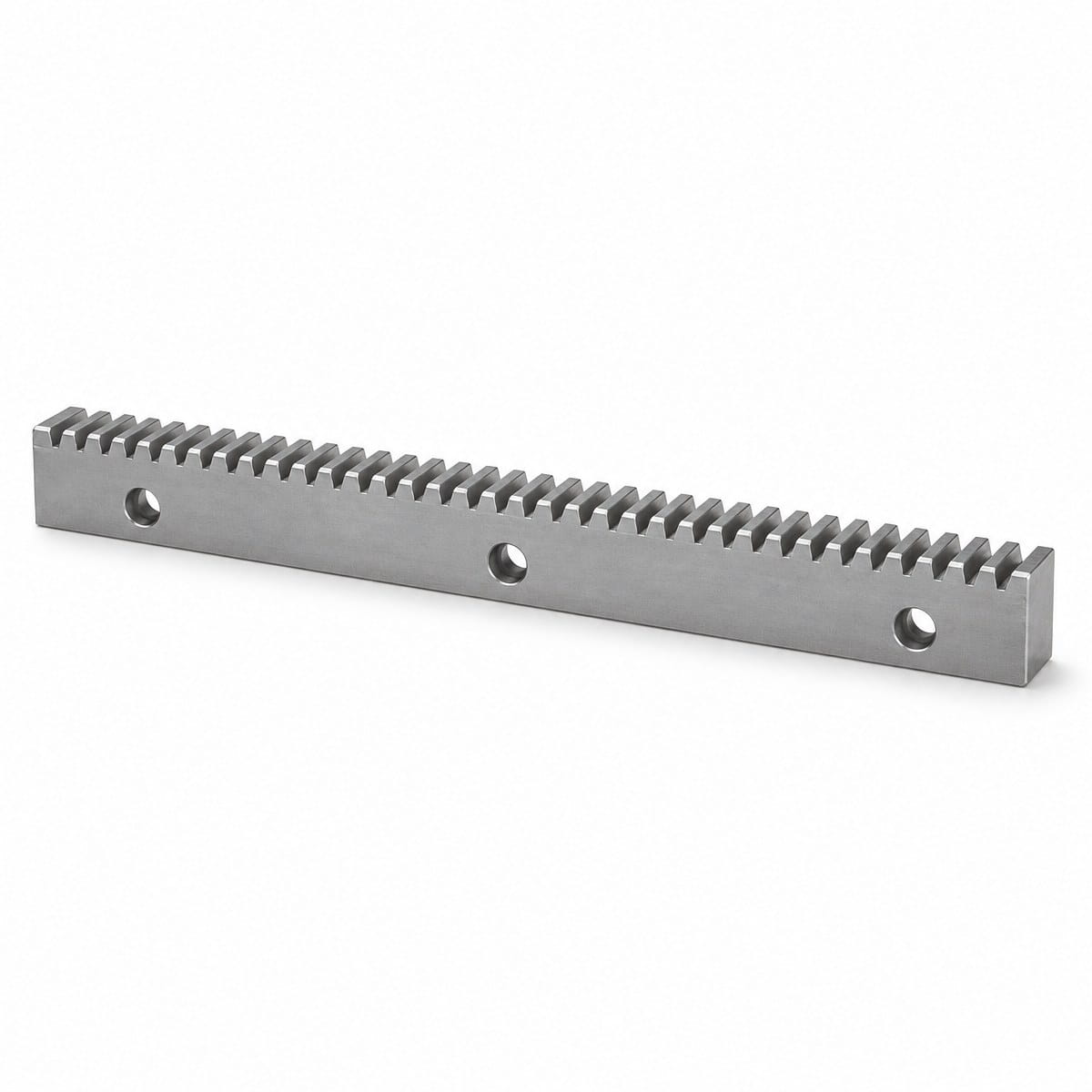 Steel M4 Sliding Gate Gear Rack Galvanized steel M4 gear rack with welded mounting tabs for sliding gates