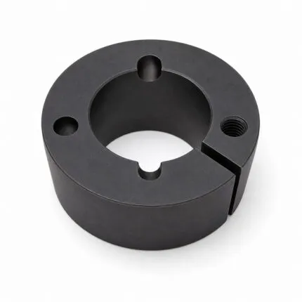 Split taper lock bushing in black phosphated cast iron