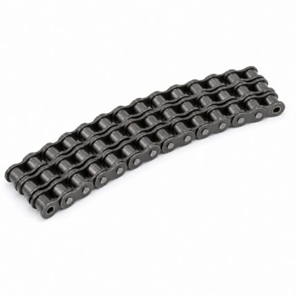 Triplex triple-strand short pitch roller chain