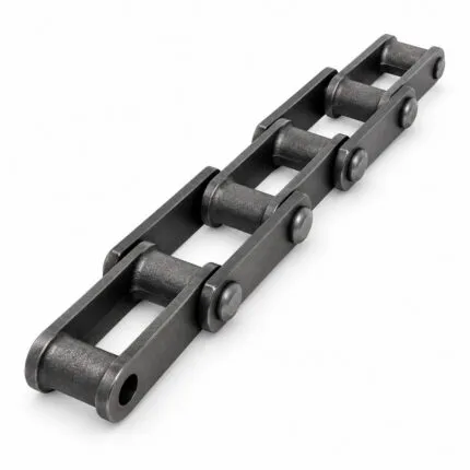 C188 combination conveyor chain with cast block links and steel sidebars